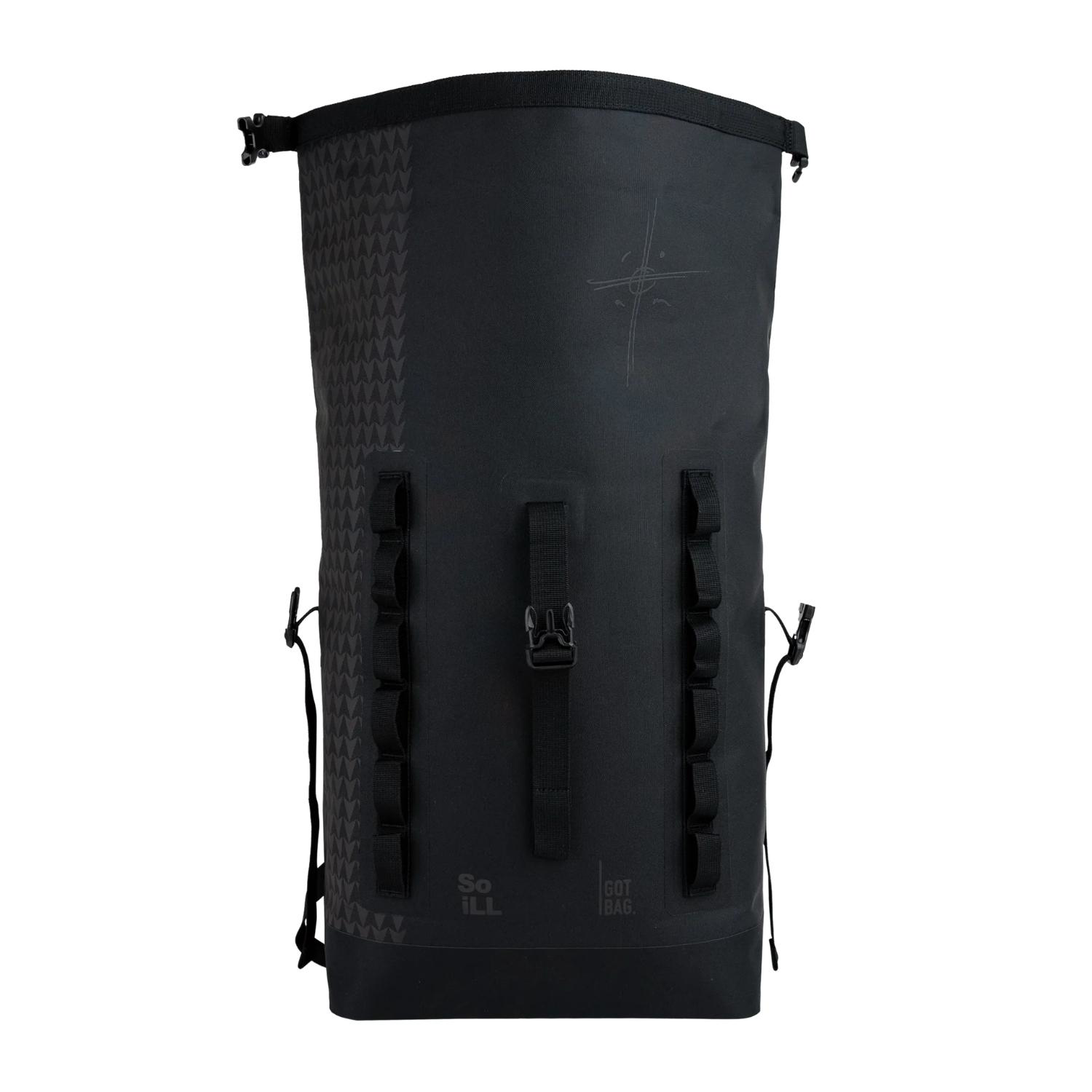 GOT BAG® ROLLTOP Jason Mamoa – GOTS Certified Ocean Plastic Backpack 11