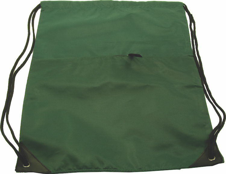Drawstring Bag w/Pocket 6