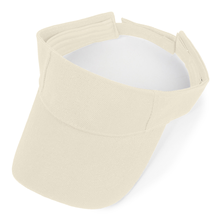Kids' Stock Solid Color Polyester Visor - Sports Style 40