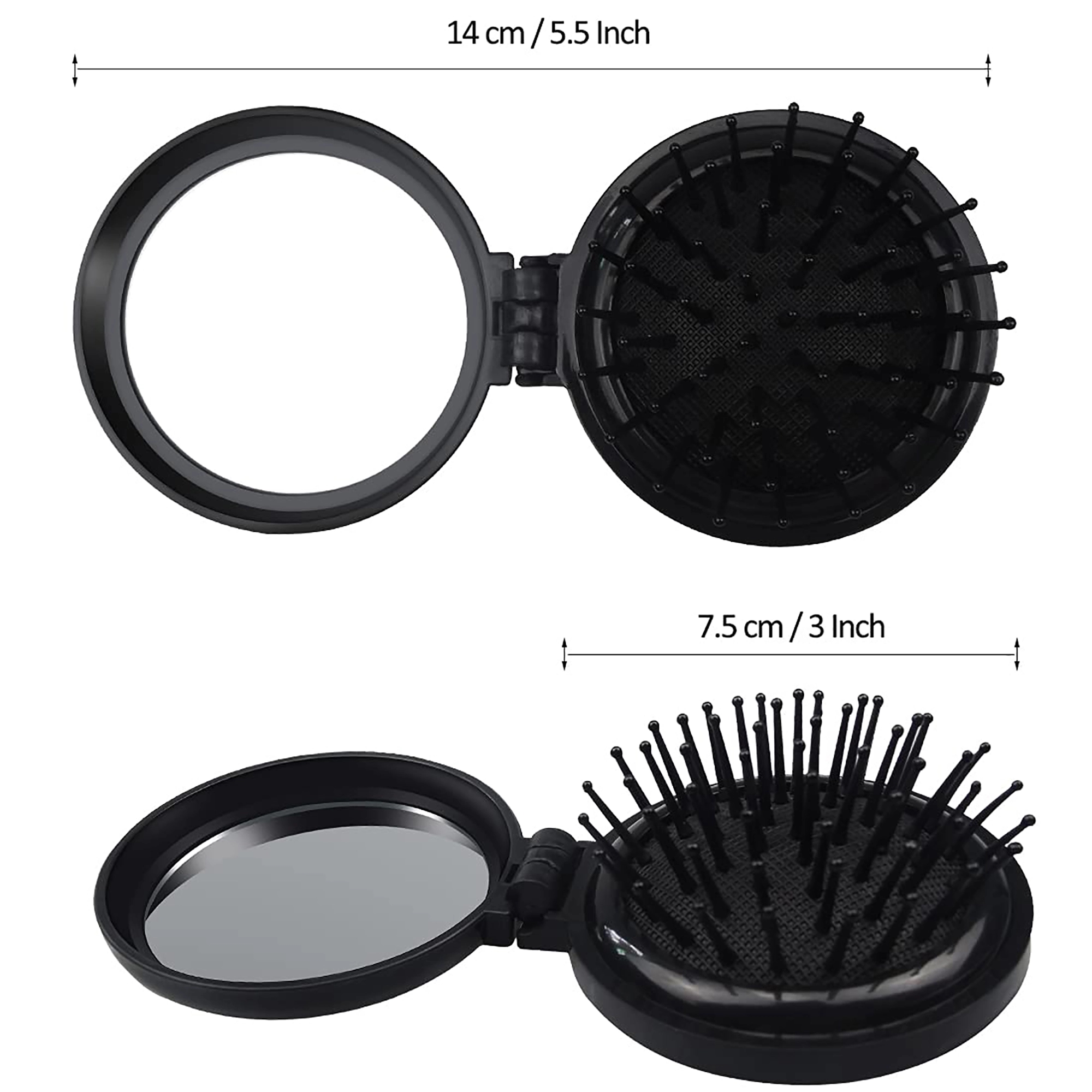 Portable Folding Comb With Mirror 3