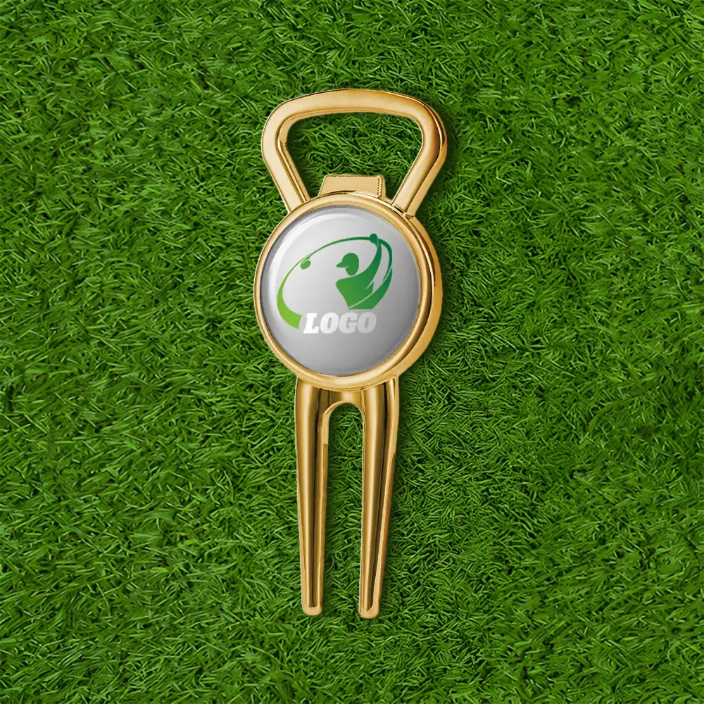 Beer Bottle Opener Metal Divot Tool