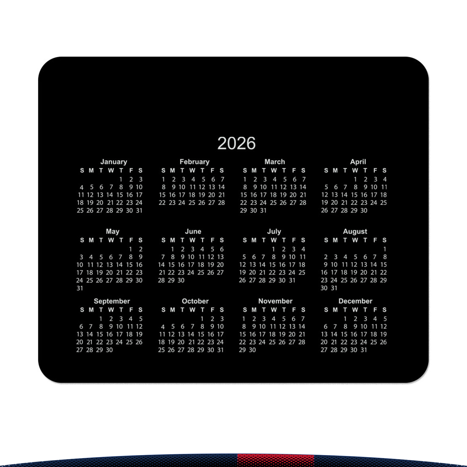 Yelsi Calendar Mouse Pads 4