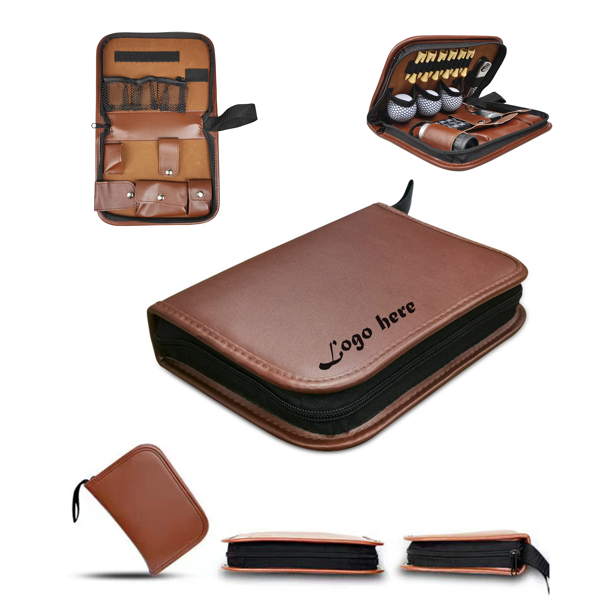 Golf Accessories Set Pu Bag MOQ 25 PCS 6