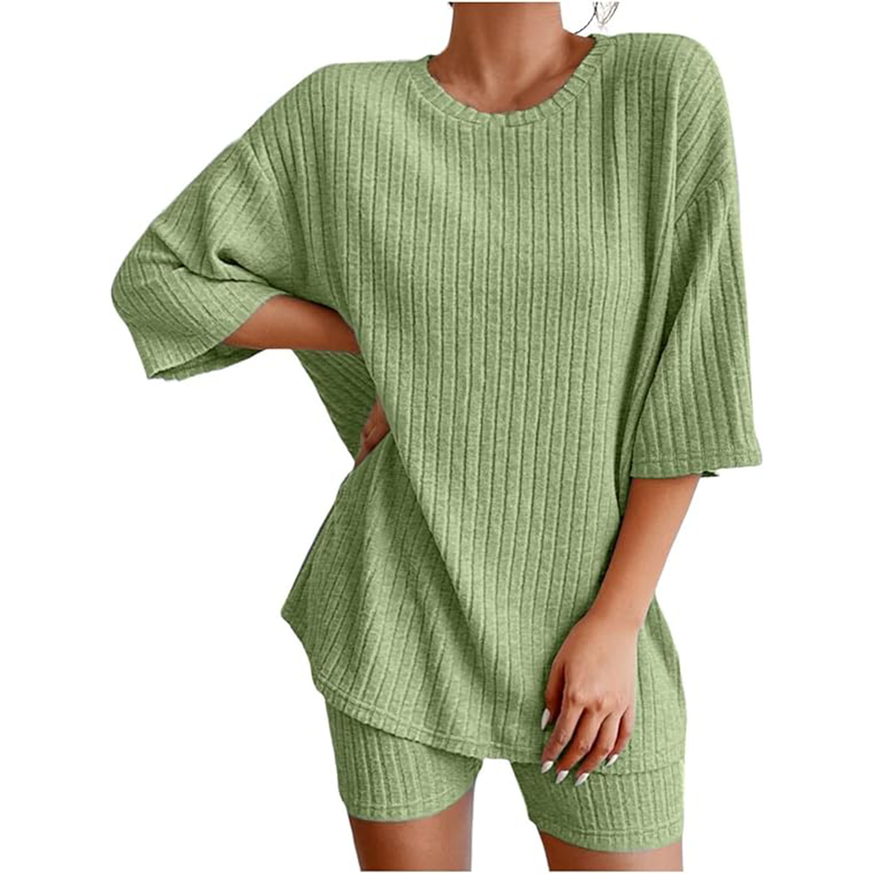 Women Dressy Pajamas Lounge Set 6