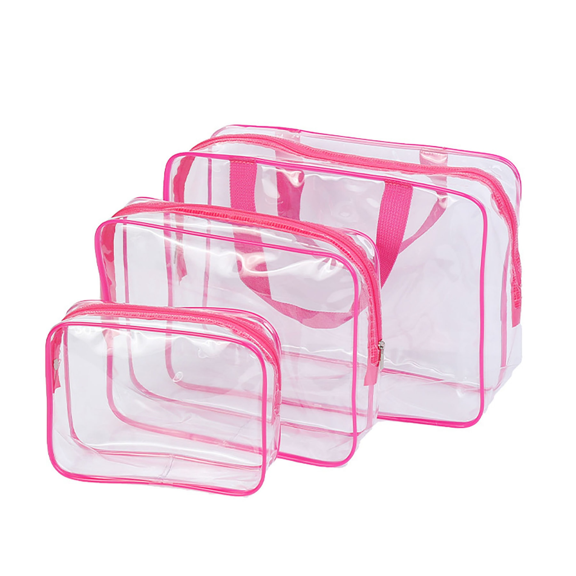 Transparent PVC Waterproof Cosmetic Pouch 6