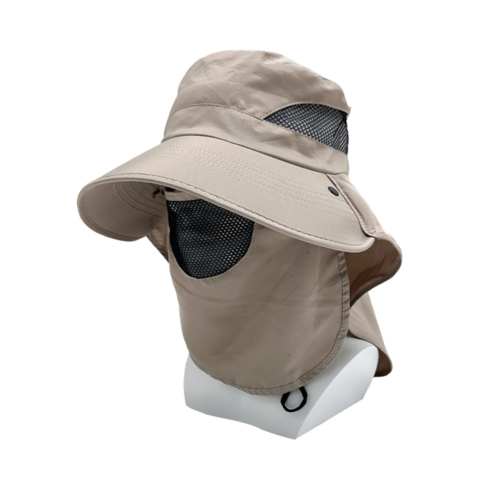Wide-Brim Full-Coverage Sun Hat 7