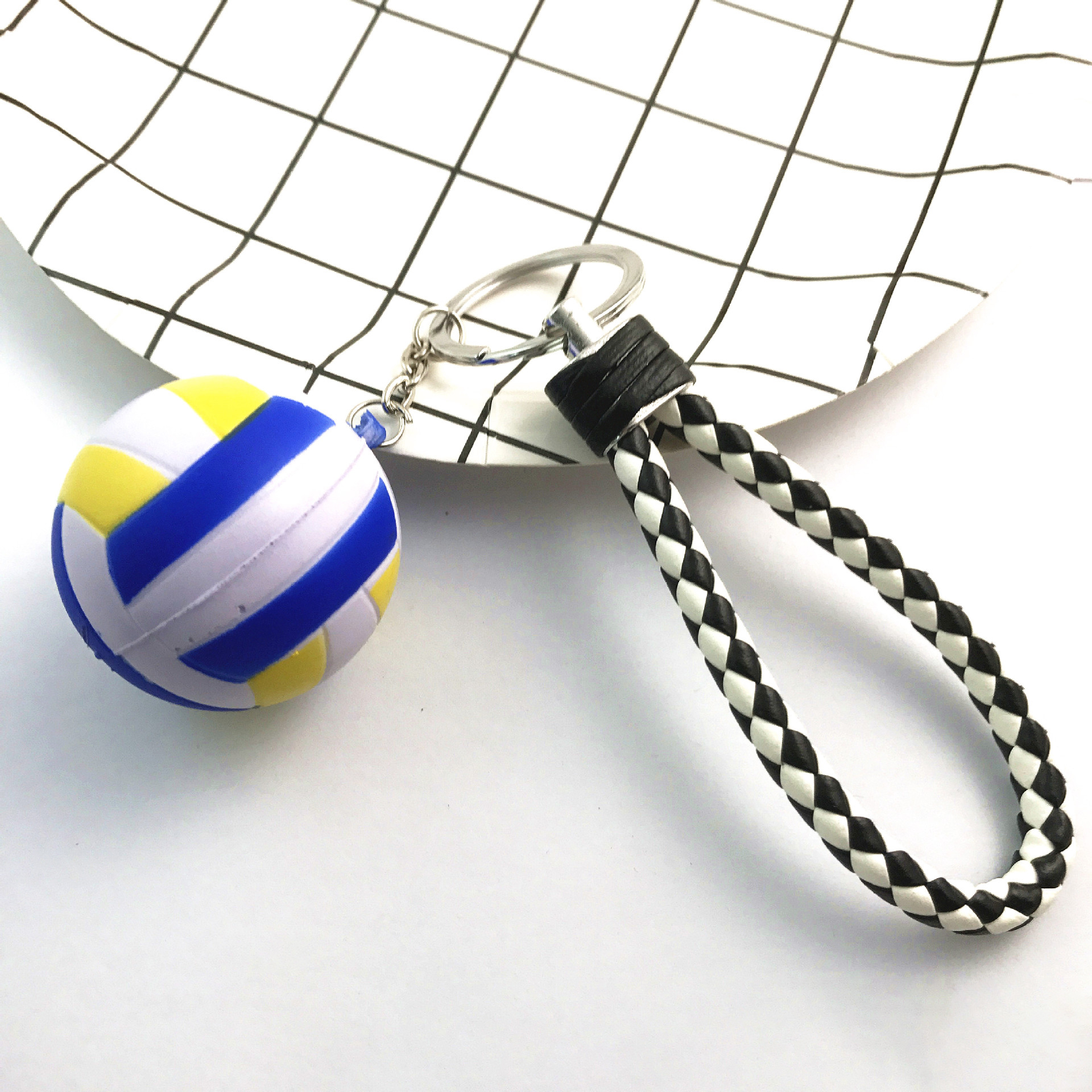 Creative Volleyball Keychain 7