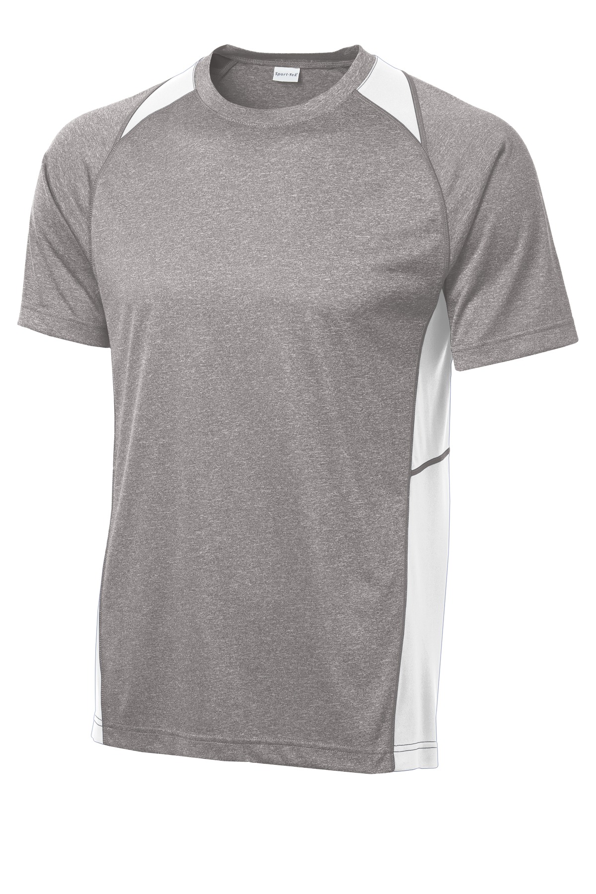 Sport-Tek Heather Colorblock Contender Tee. ST361 14