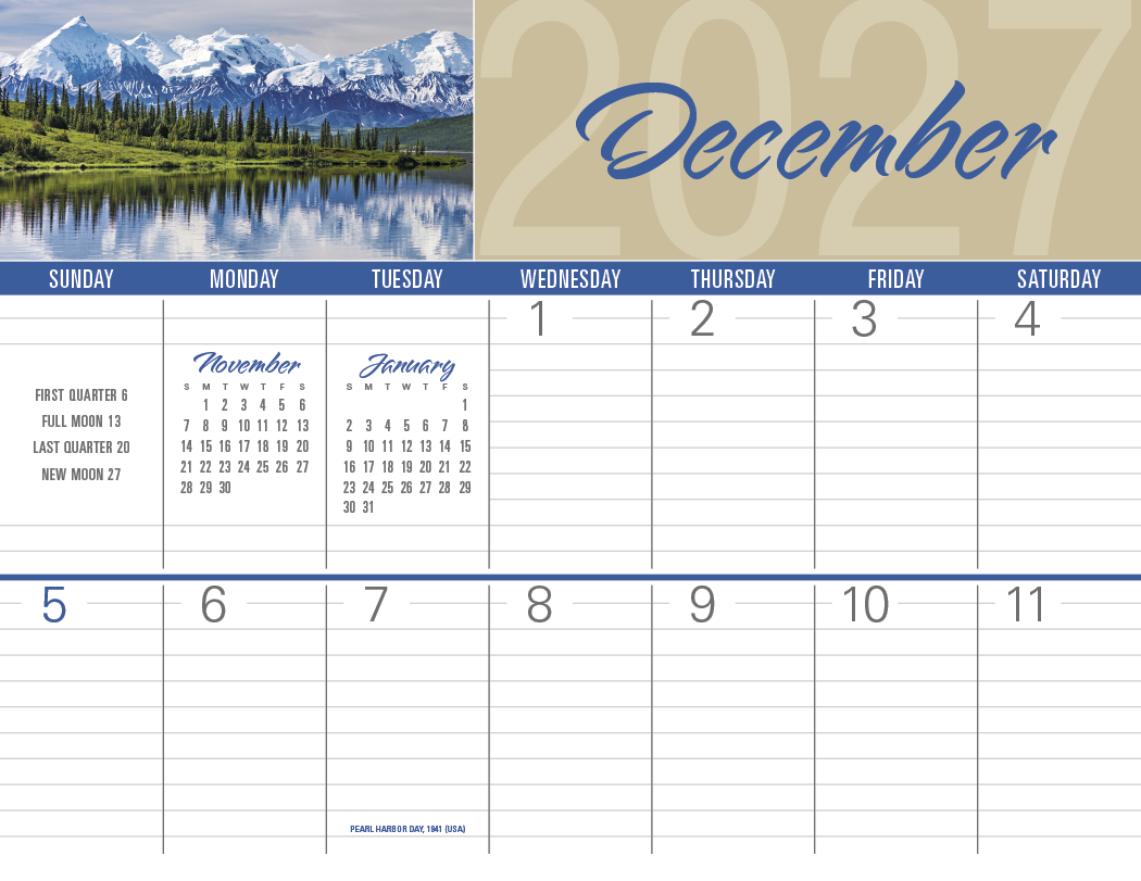 Triumph® Calendars Scenes of America Big Block Memo Calendar 57