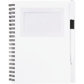 FSC® Mix 5.5" x 7" Star Spiral Notebook with Pen 54