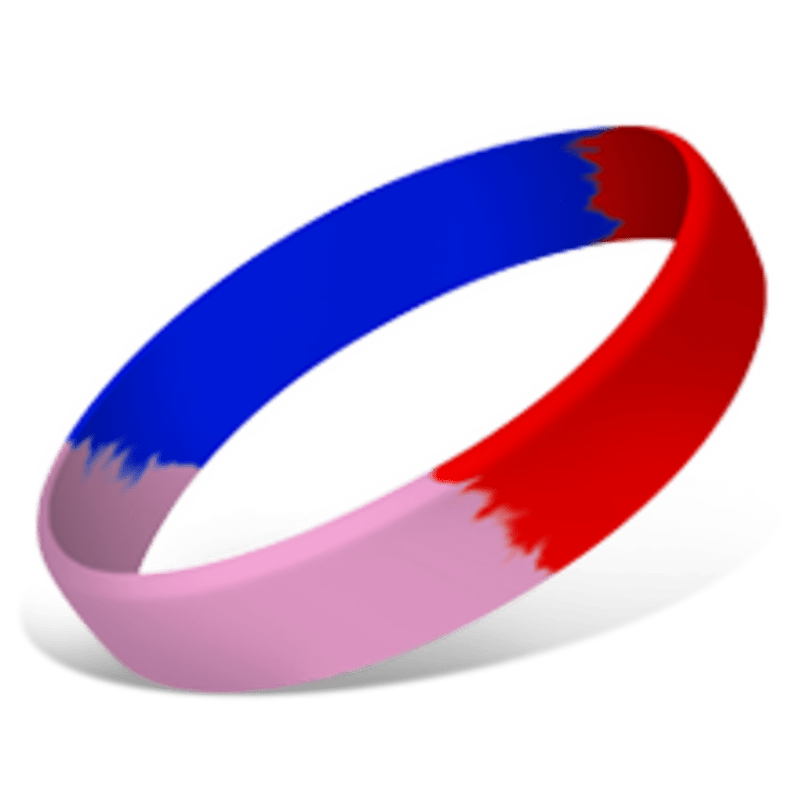 1 Inch Full Color Printed Wristbands 119