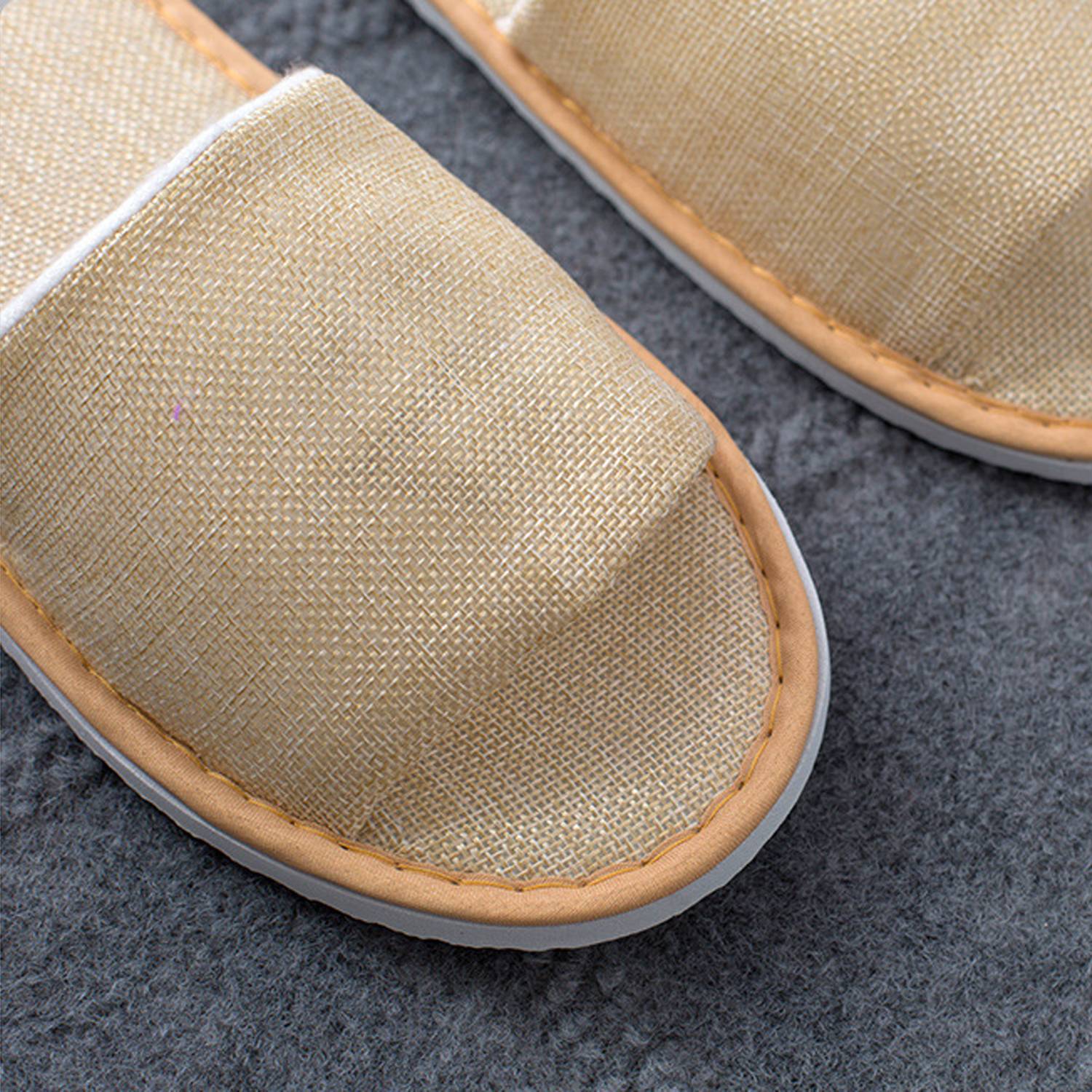 Open Toe Hotel Guest Spa Slippers 4