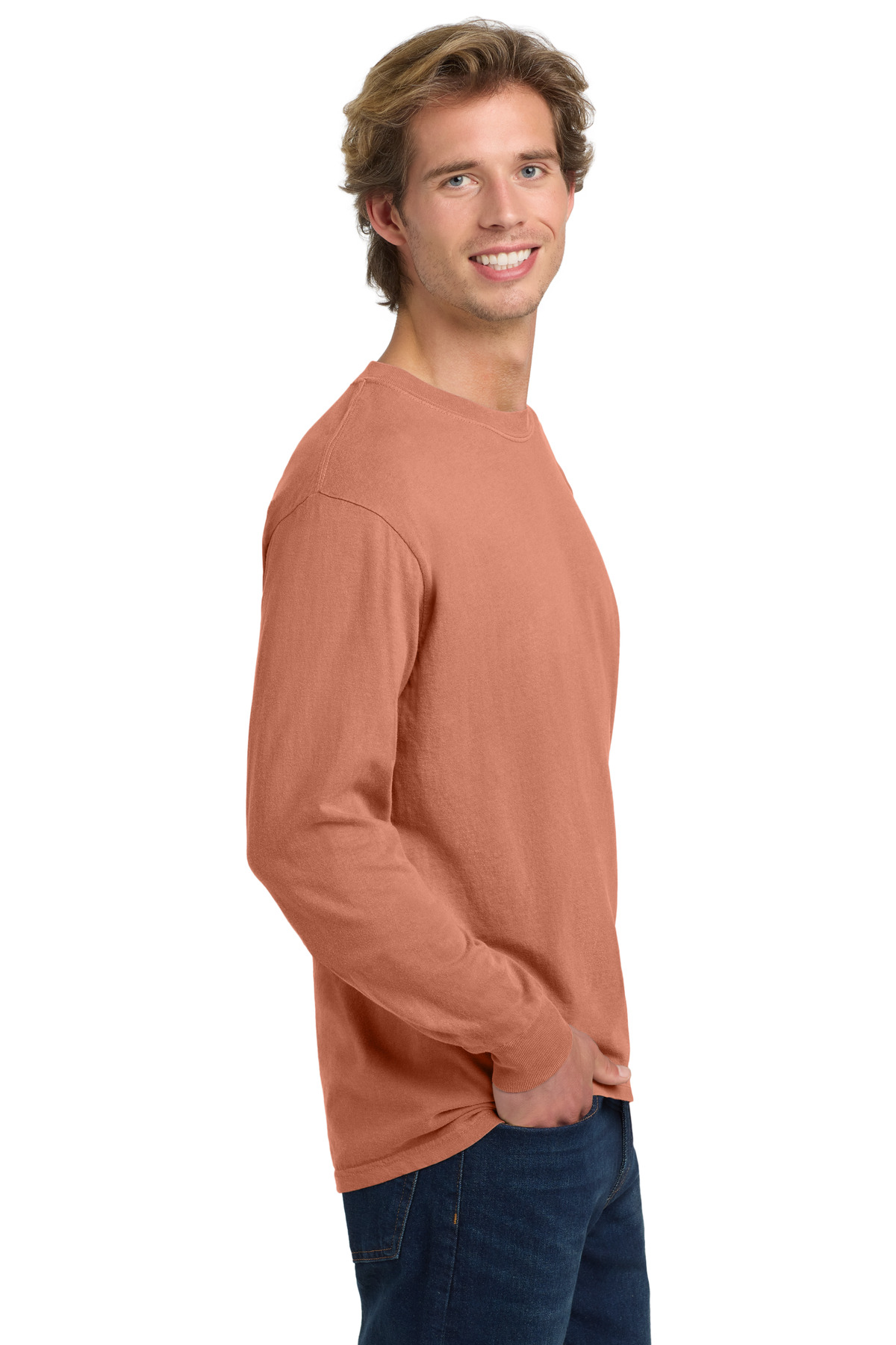 COMFORT COLORS Heavyweight Ring Spun Long Sleeve Tee. 6014 204