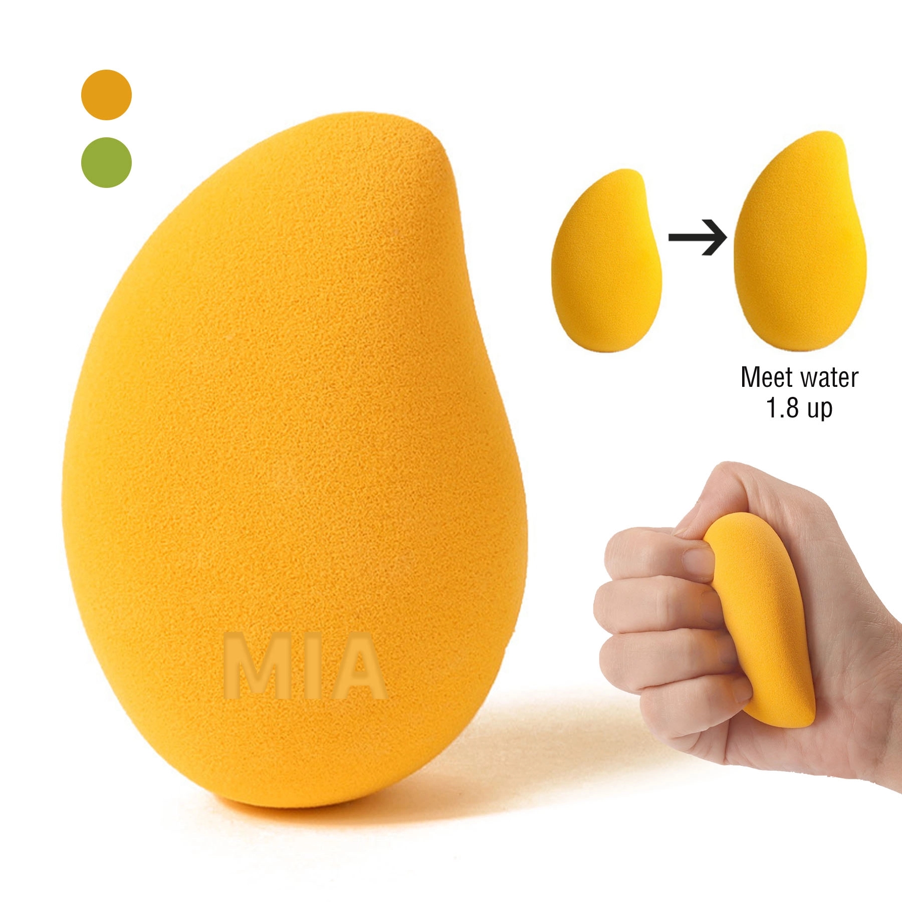 Cute Mango Makeup Sponge 3