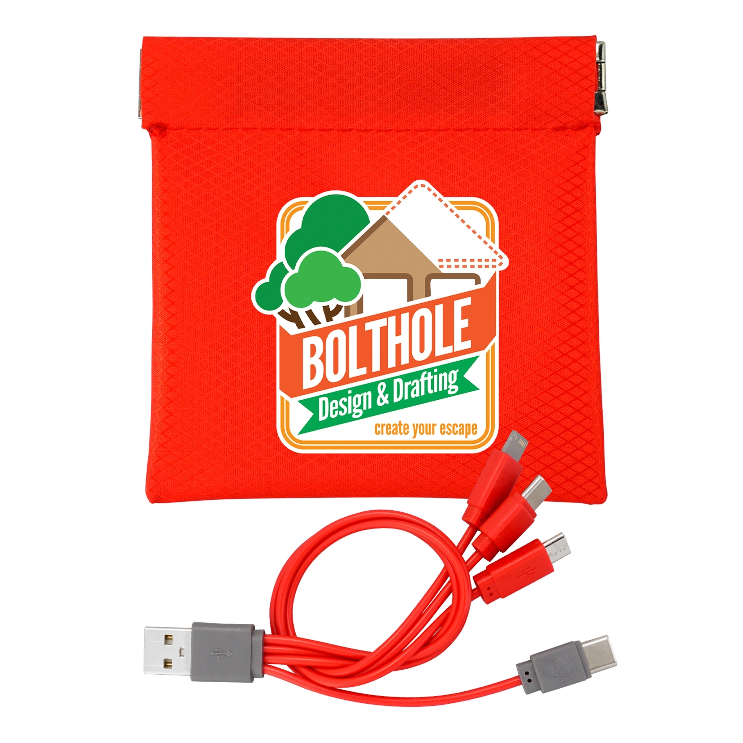 Colorful C to C Cable Pouch 8