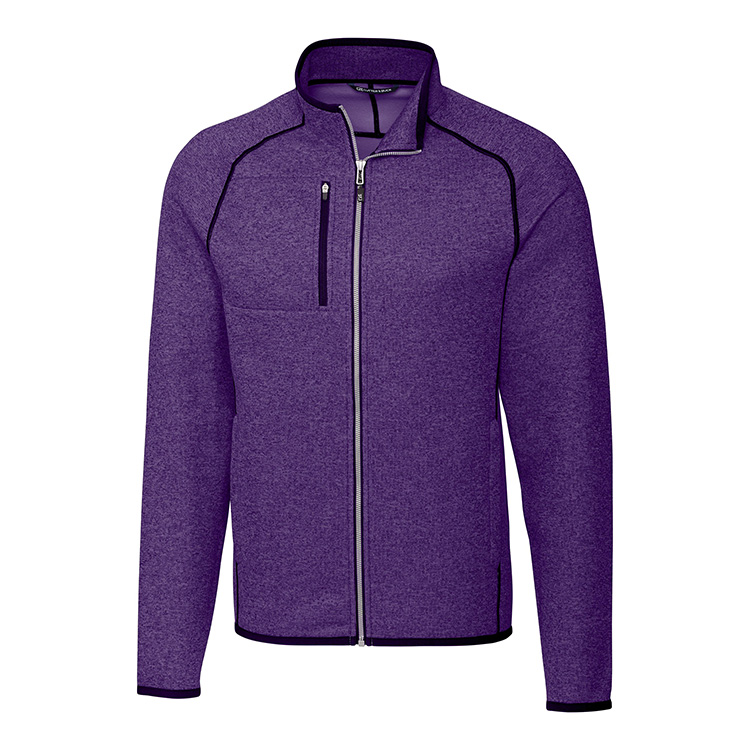 Cutter & Buck Mainsail Sweater-Knit Men's Full Zip Jacket 5