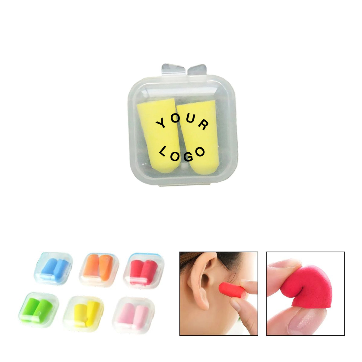 Comfortable PU Earplugs for Work and Sleep 4