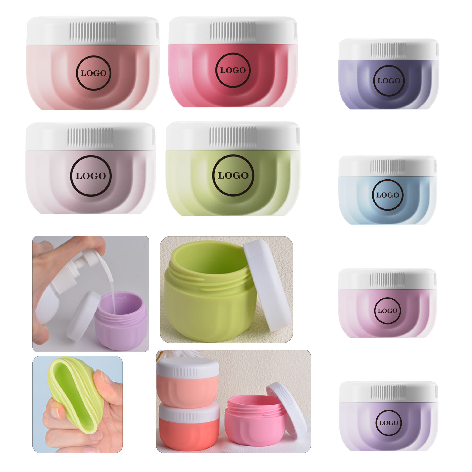 Travel Shower Liquid Packaging Container 1