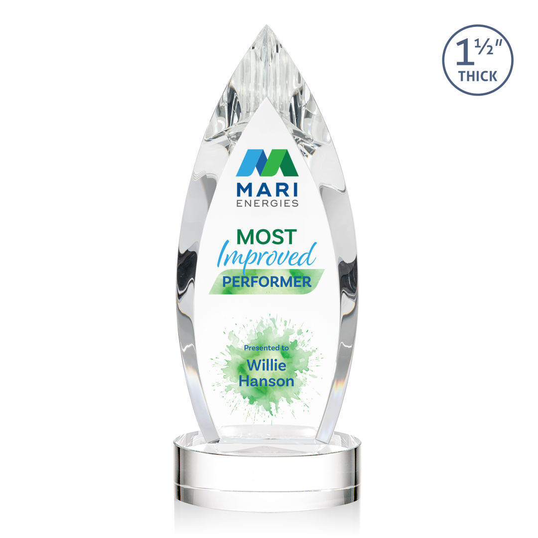 Fortier VividPrint™ Award on Base - Clear 2
