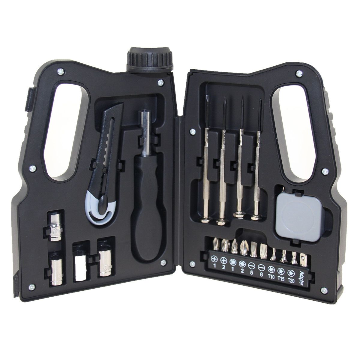 21pcs Oil Bottle Shaped Tool Kit Box 3