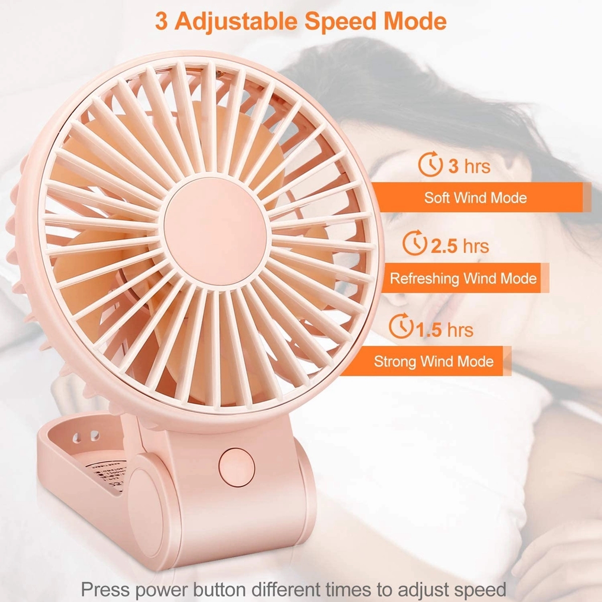 Usb Rechargeable Mini Portable Handheld Fans 7