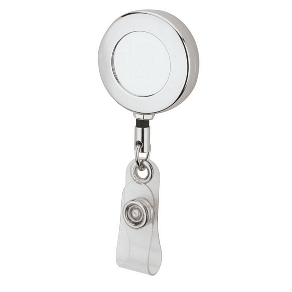 Premium Retractable Metal Round Badge Holder 9
