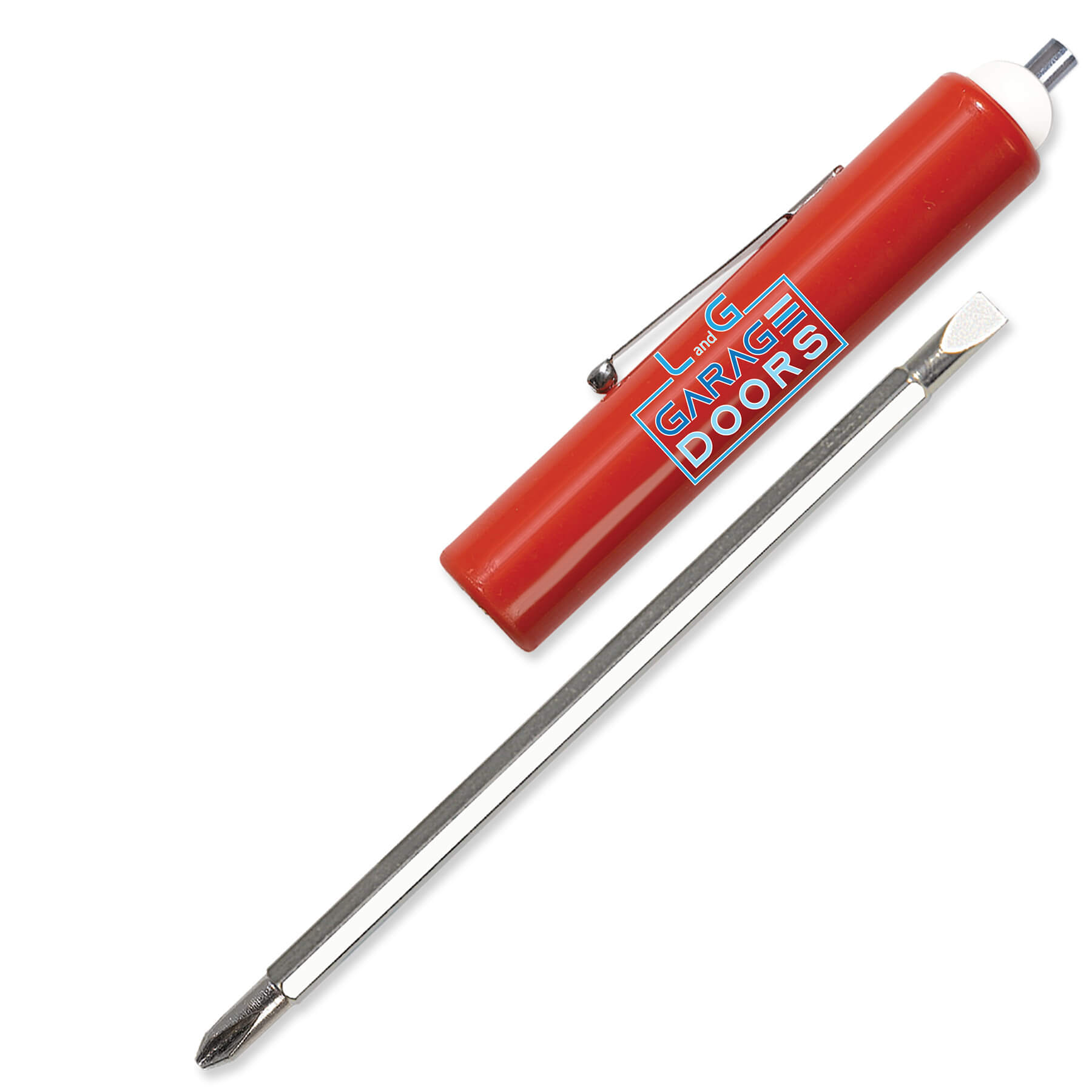 Jumbo Pocket Screwdriver Reversible Flat Blade + Magnet 50