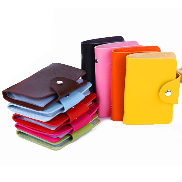 Soft PU Case 12 Credit Cards Holder 5