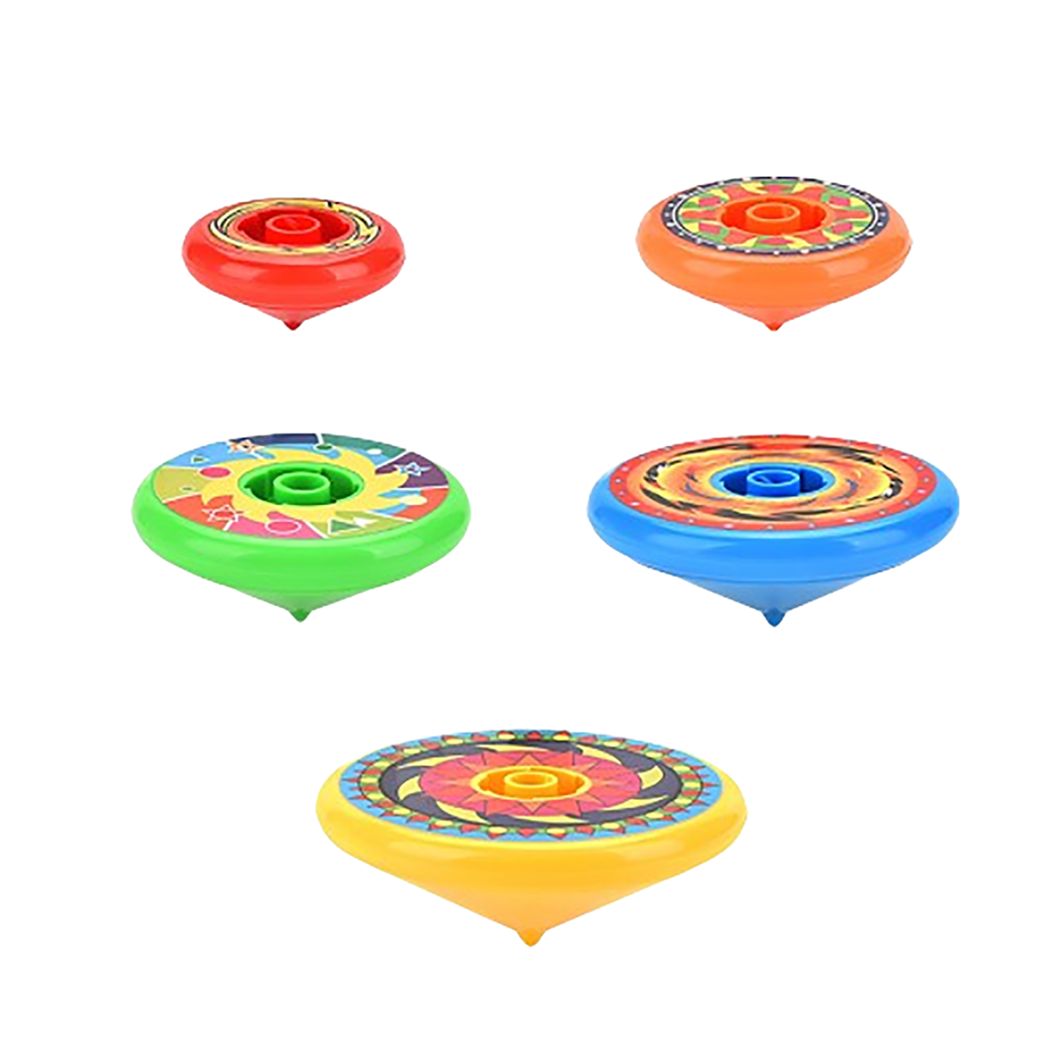 Kids 5 Layer Stacking Spinning Top Toy 2