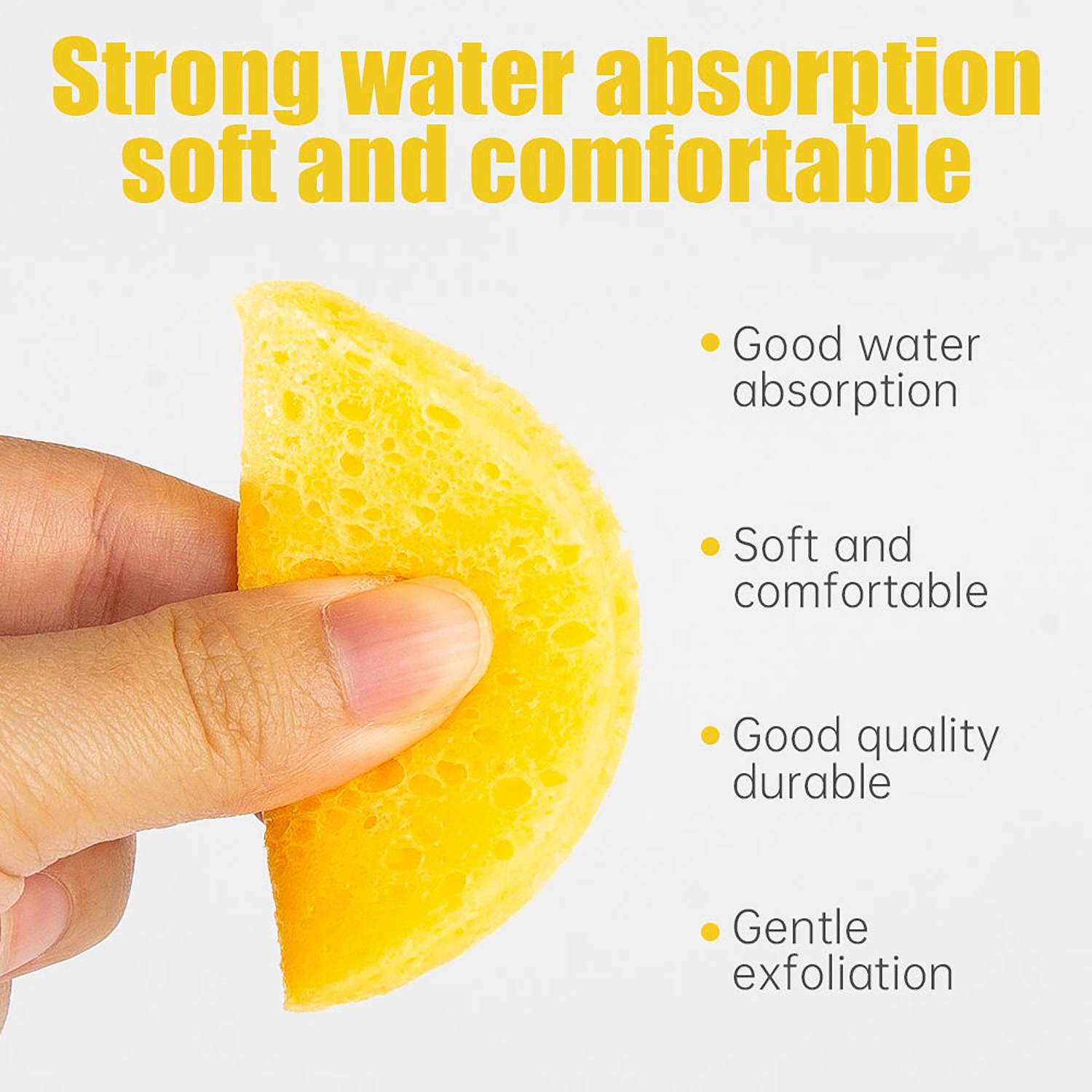 Soft Compressed Facial Sponges 8
