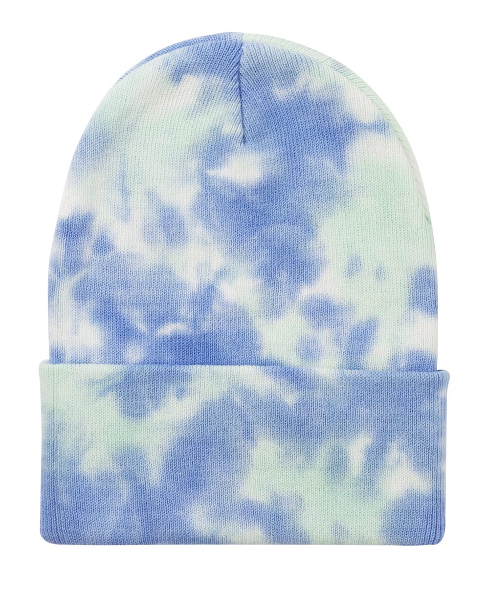 12" Tie-Dyed Cuffed Beanie - SP412 6