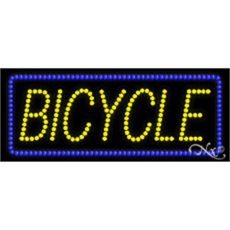 Bicycle LED Sign 2