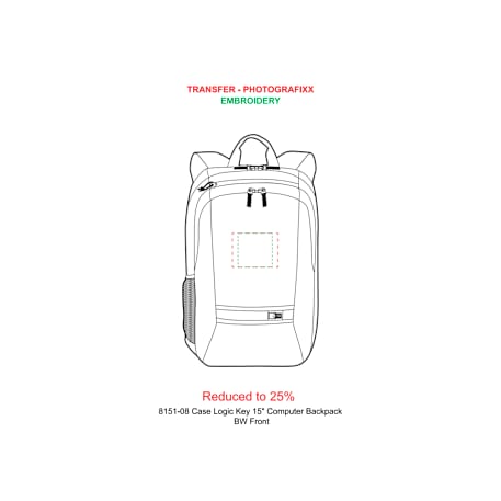 Case Logic Key 15" Computer Backpack 26