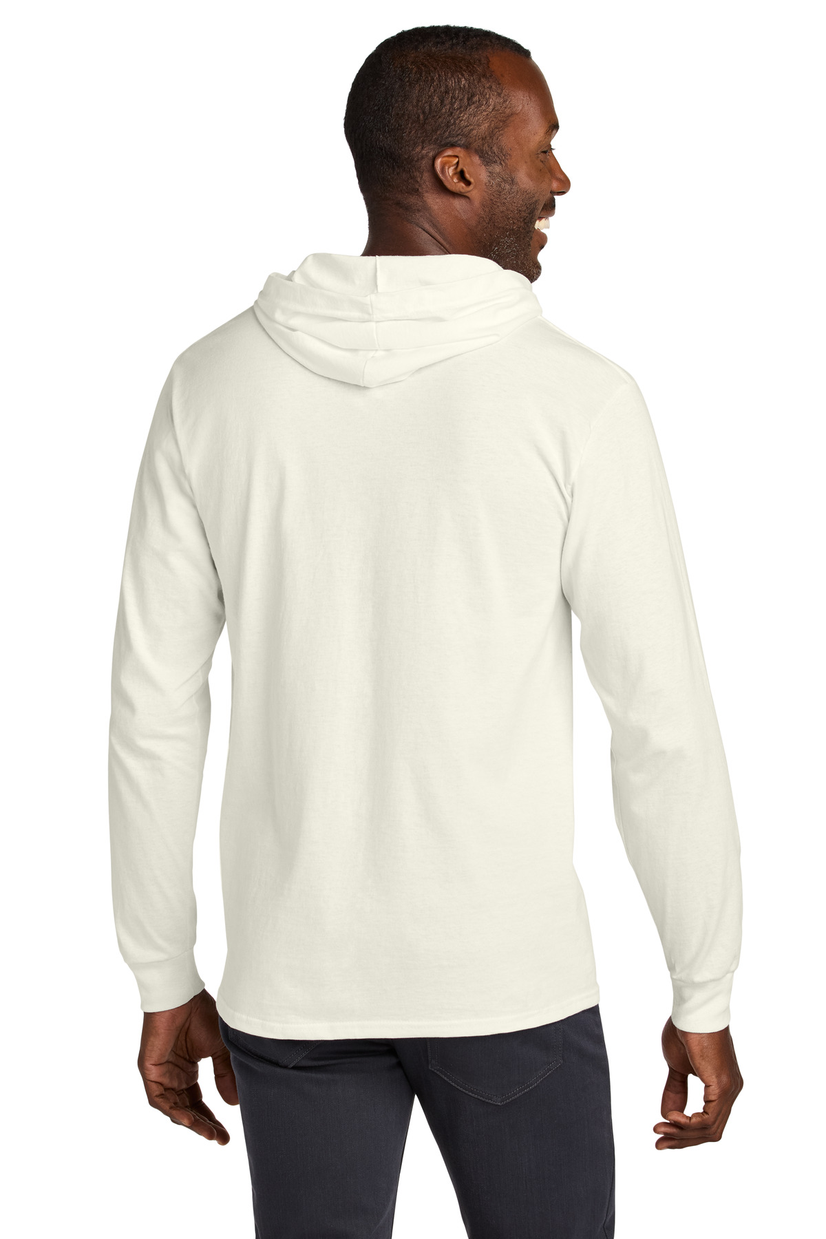 Jerzees Classics Unisex Cotton Long Sleeve Hooded T-Shirt 363LH 19