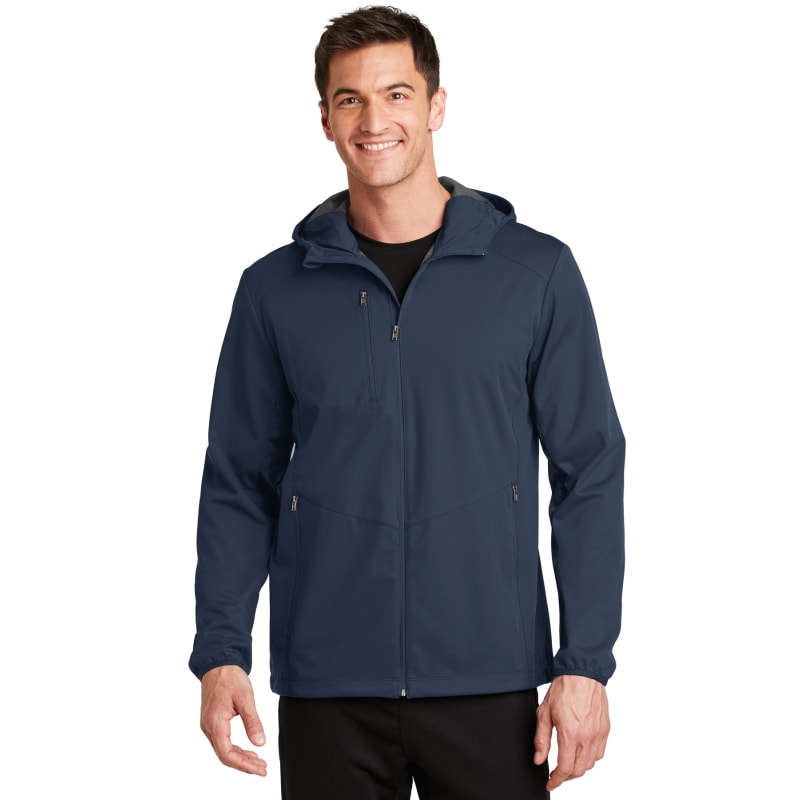 Port Authority Active Hooded Soft Shell Jacket. 23