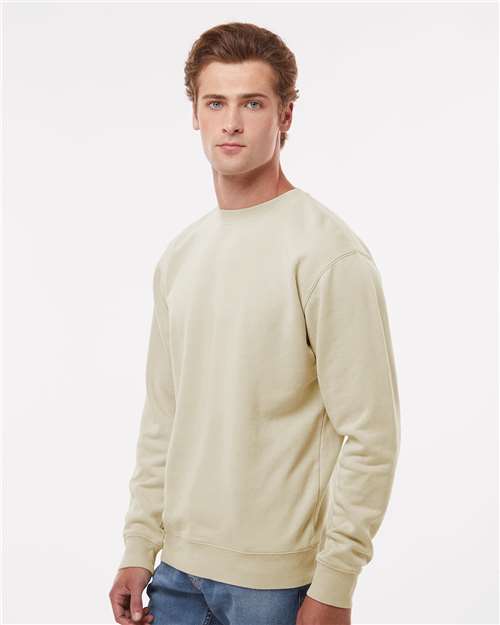 Unisex Midweight Pigment-Dyed Crewneck Sweatshirt - PRM3500 145