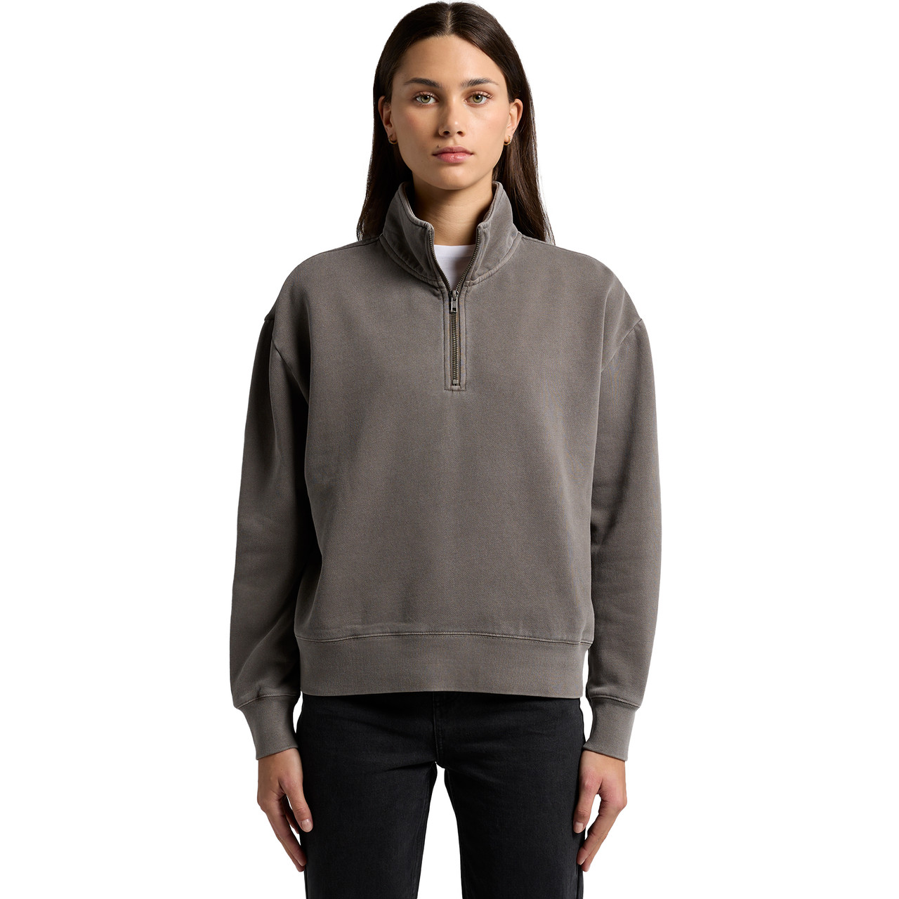 Wo's Relax Faded Half Zip | 4167 3