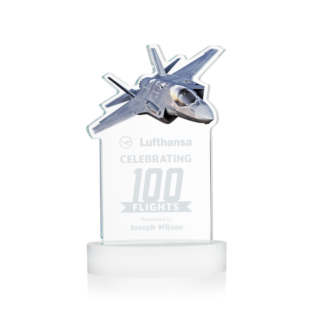 Top Gun Award on Alberton Base - White 11