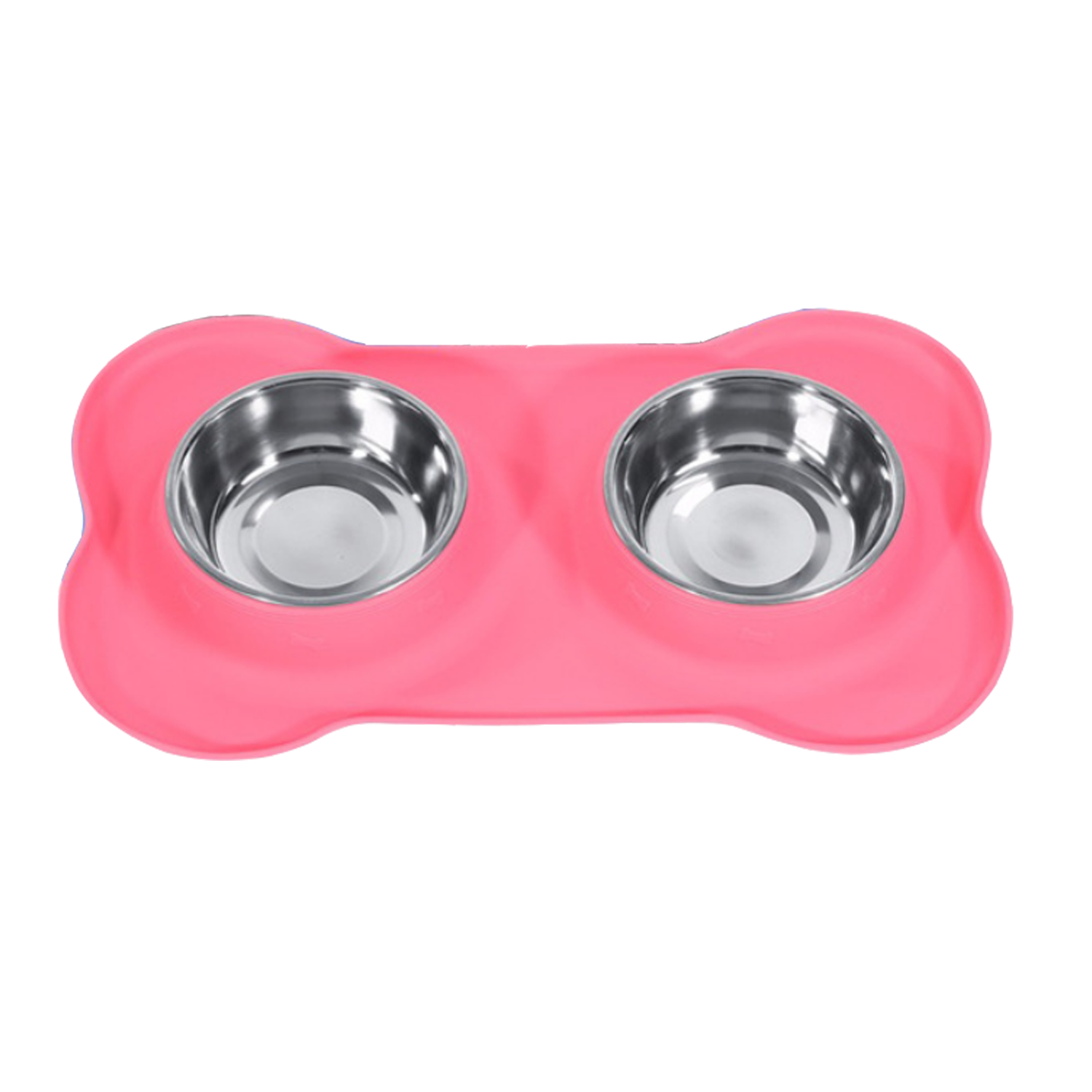 Set of 2 Stainless Steel Dog Bowl 4