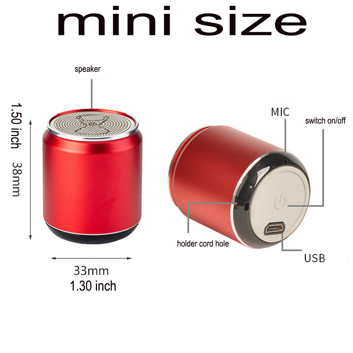 Compact Waterproof Wireless Speaker 3