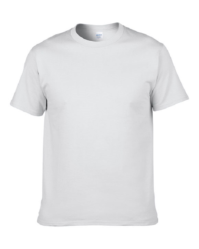 Round Neck White Cotton Shirts 5