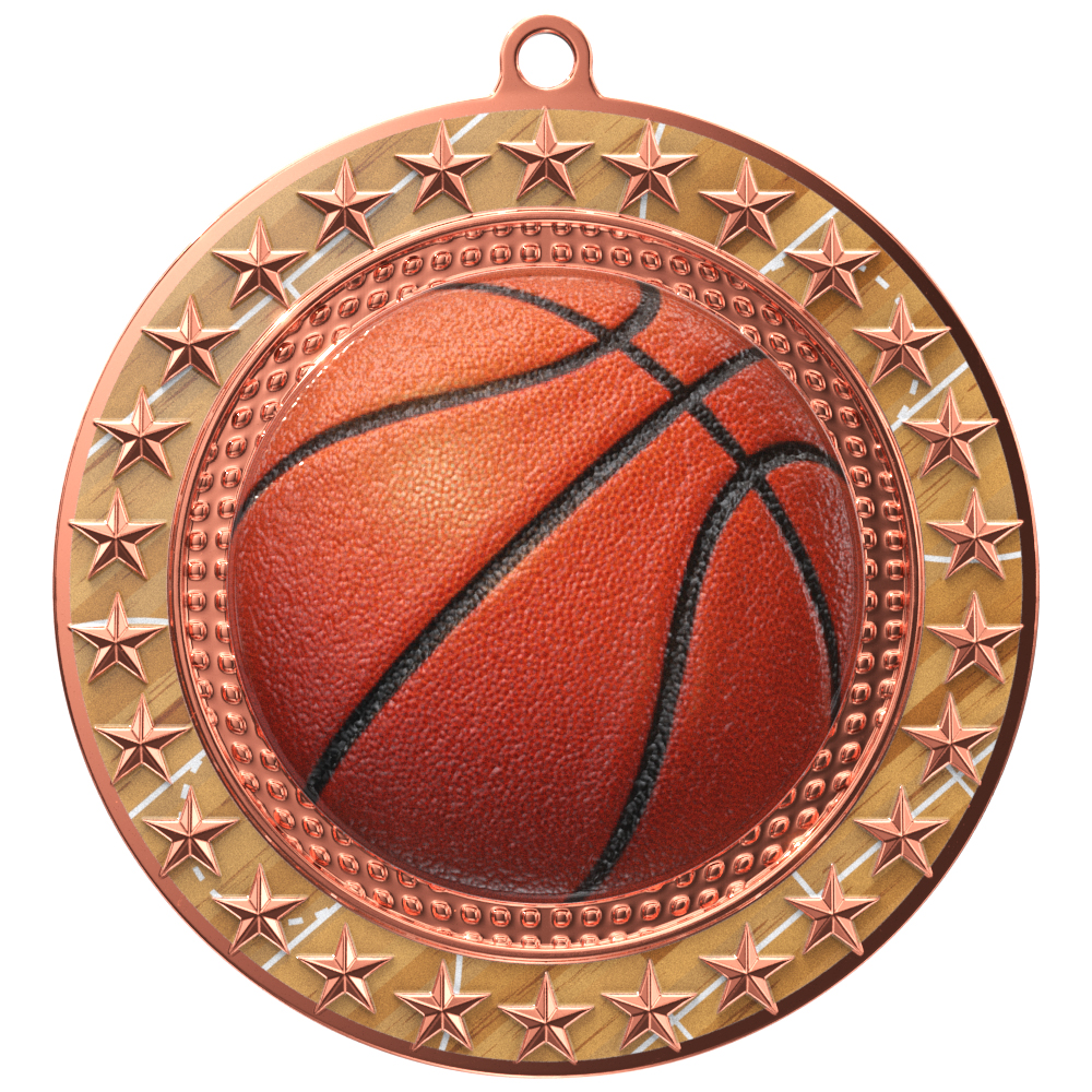 Radiant Star Medal - Basketball 5
