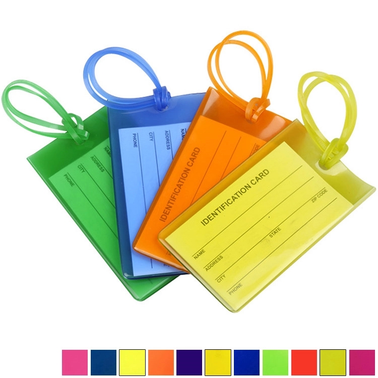 Luggage Tag with Loop and ID Card 2