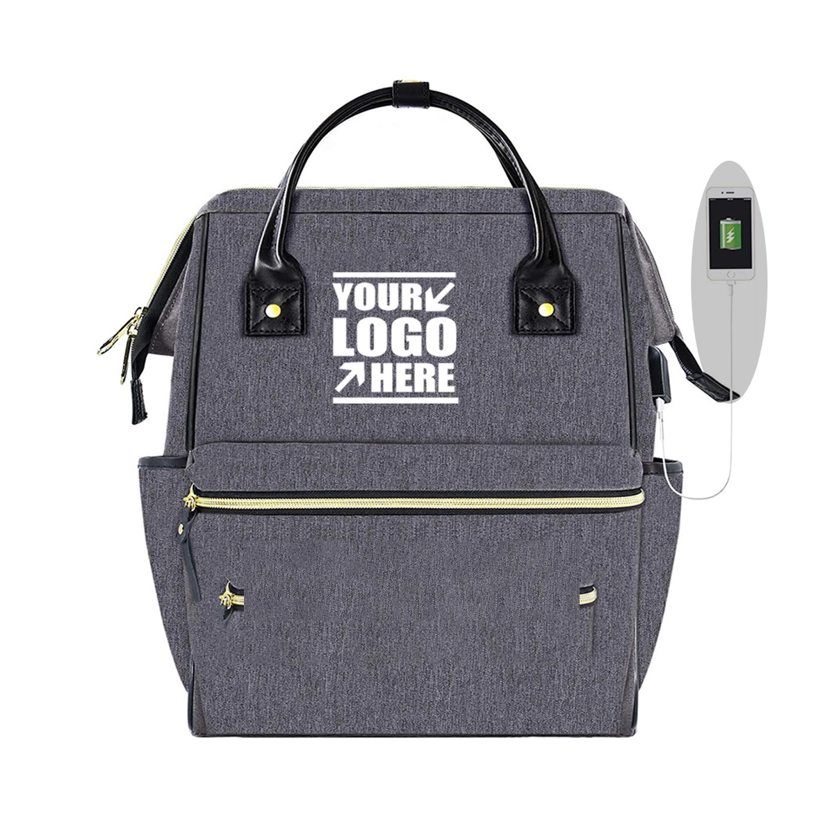 15.6 Inch Water Repellent Laptop Backpack 2