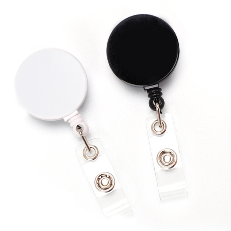Retractable Badge Reel with Metal Clip 8