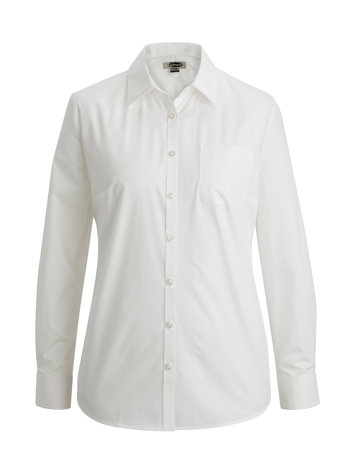Edwards Shirts & Blouses - Women's 1-Pocket Essential Broadcloth Shirt 3