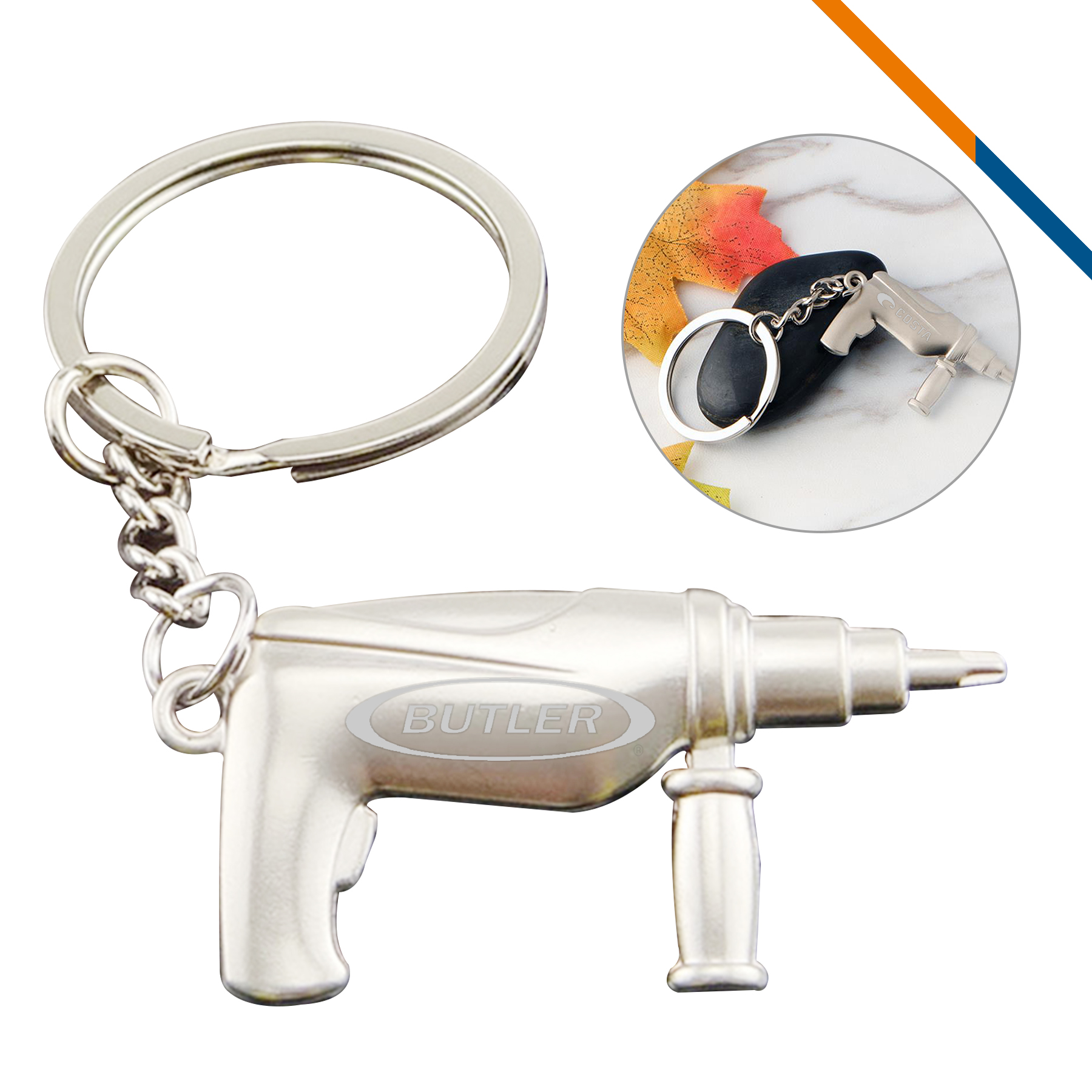 Mini Electric Drill Key Ring 4