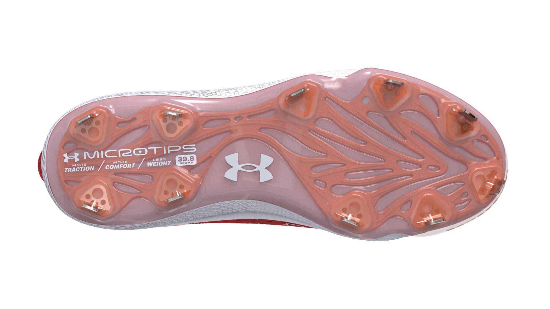 UA Yard Low MT Men's Baseball Cleats 2