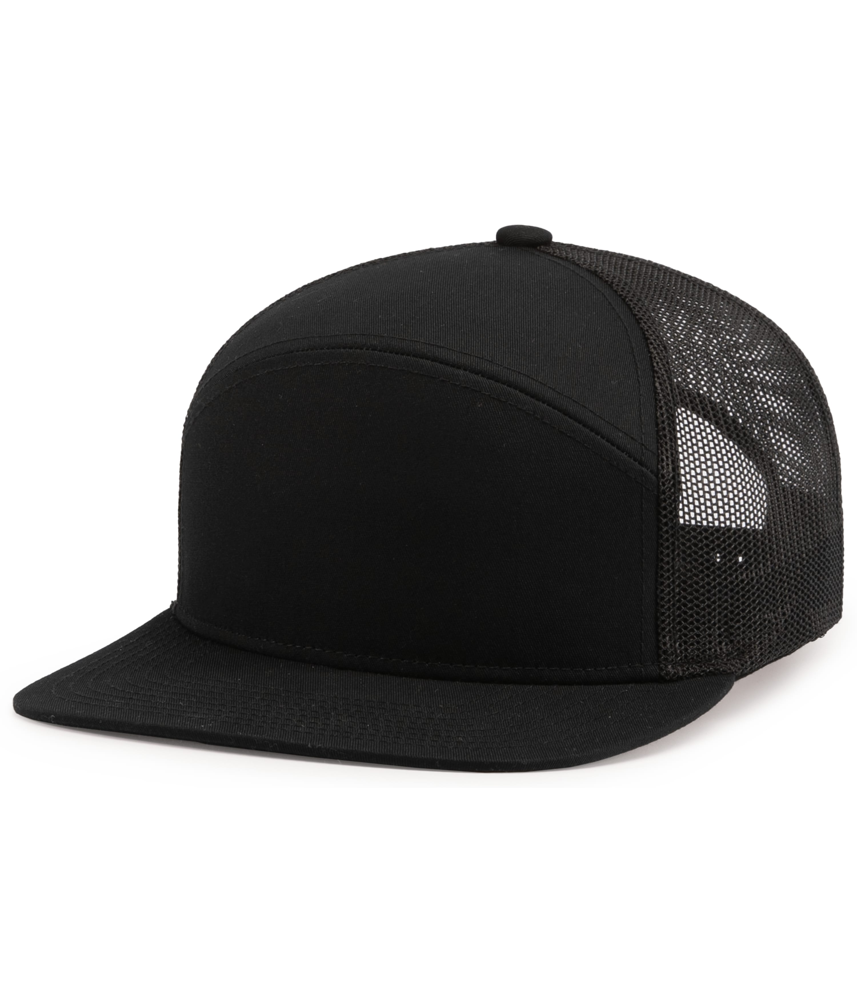 6-Panel Arch Trucker Snapback Cap 24