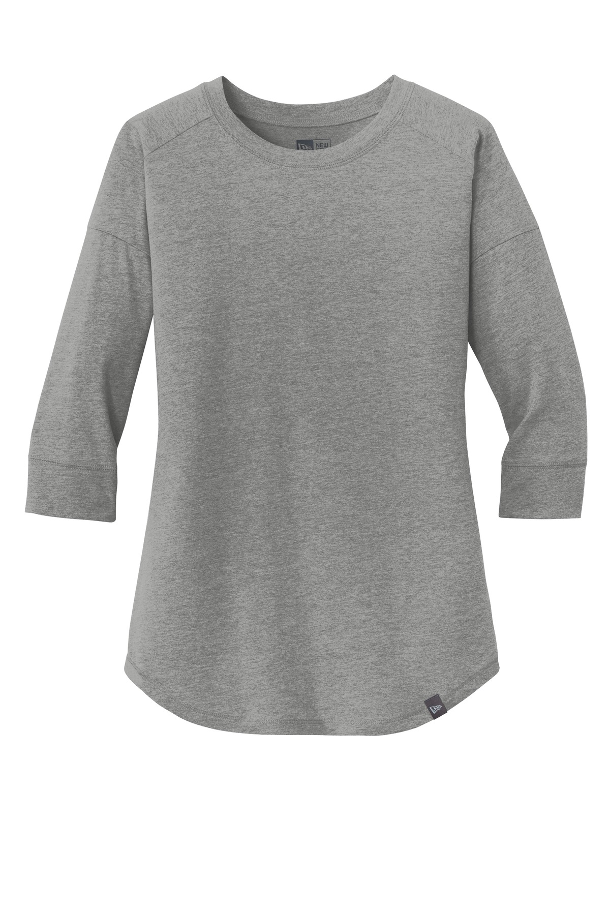 New Era Women's Heritage Blend 3/4-Sleeve Baseball Raglan Tee. LNEA104 23